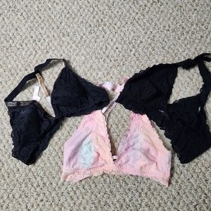Victoria's Secret PINK bralettes